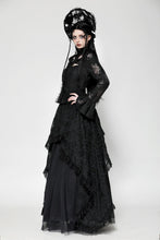 Load image into Gallery viewer, Gothic lace sexy hollow cross blouse IW120