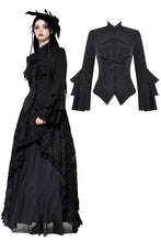 Load image into Gallery viewer, Gothic multi-Layer ruffled noble Top IW121