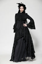 Load image into Gallery viewer, Gothic multi-Layer ruffled noble Top IW121