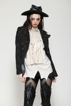 Load image into Gallery viewer, Chic knight gothic oversized collar jacket JW278