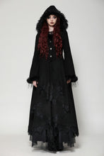 Load image into Gallery viewer, Romantic gothic plush hem coat with grand skirt JW282