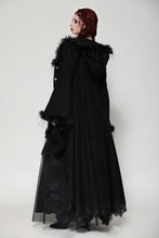 Load image into Gallery viewer, Romantic gothic plush hem coat with grand skirt JW282