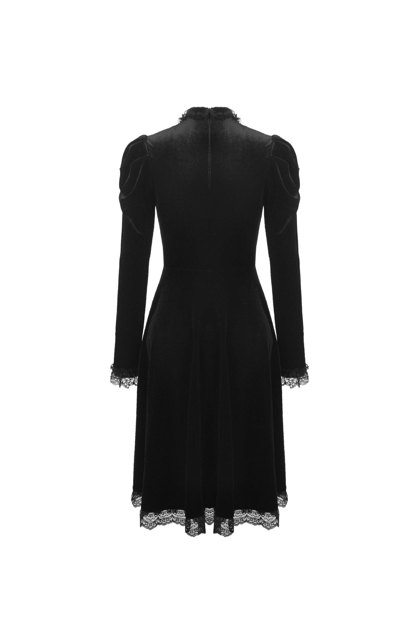 Gothic doll puff sleeves velvet dress DW447 – DARK IN LOVE