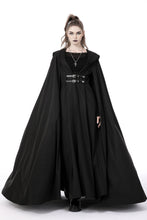 Load image into Gallery viewer, Punk warrior hooded long coat JW239