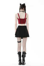 Load image into Gallery viewer, Punk rock irreqular pleated skirt KW281